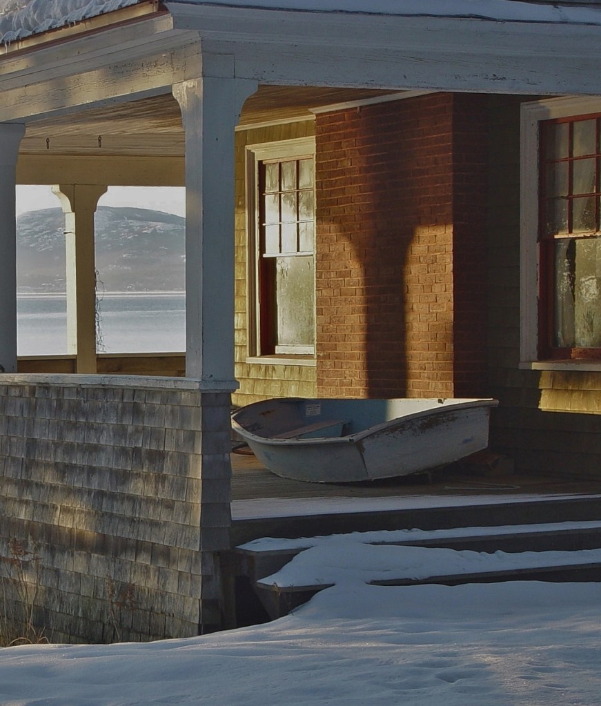 Waiting for Spring, Hancock Point, Maine